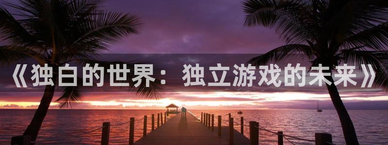 长征娱乐官网登录：《独白的世界：独立游戏的未来》